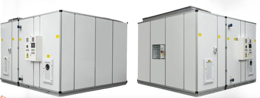 Combinação de unidade de tratamento de ar fresco personalizada Economia de energia para oficinas limpas