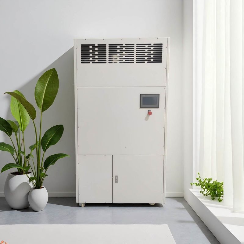 Limpeza vertical de interiores Ahu com ventilador CE 35% de economia de energia Essai instalação