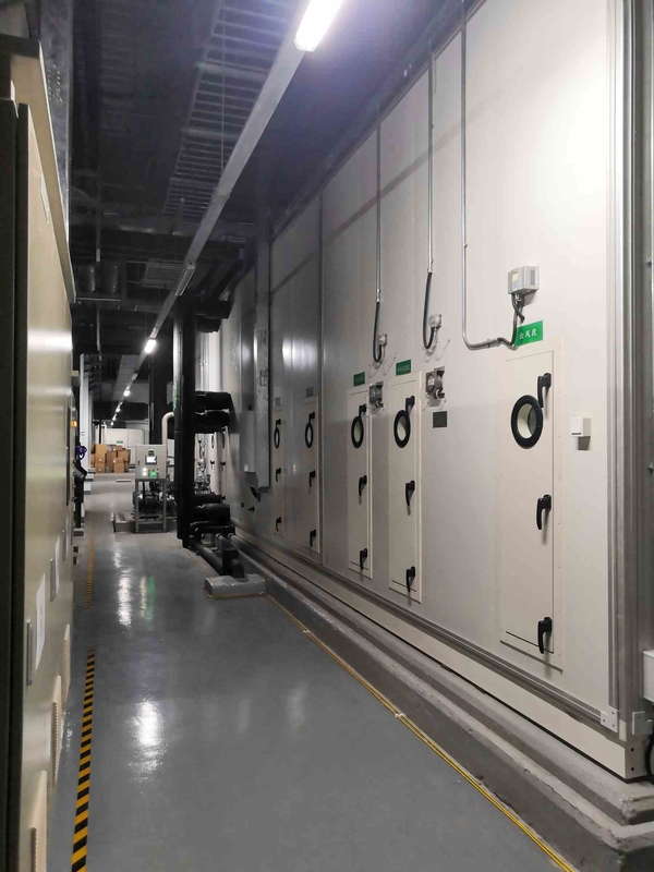 Jetex Funcionalidade da unidade HVAC AHU Bridging Heating, Ventilação e Ar Condicionado na Infraestrutura do Edifício